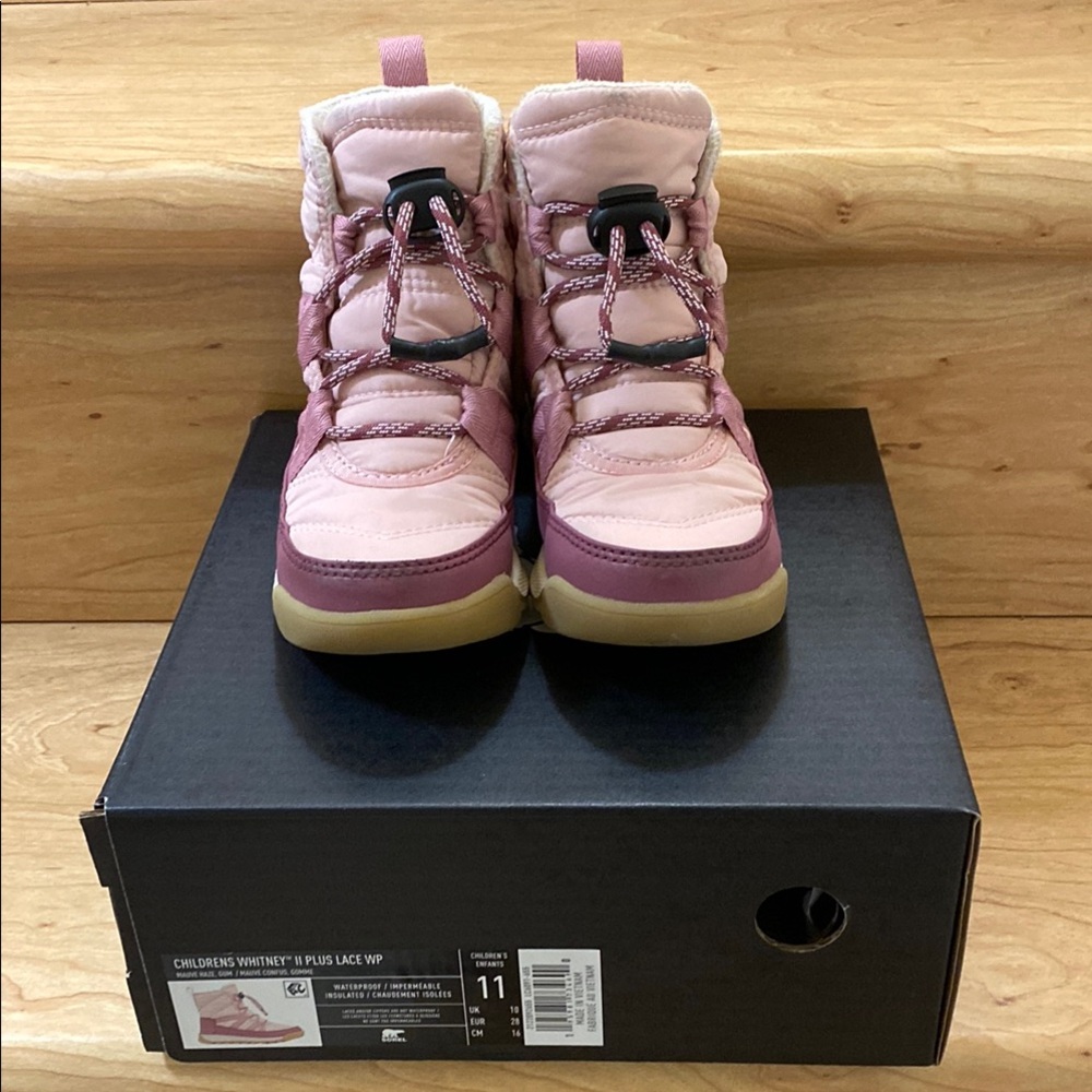 Sorel Kids Whitney II Plus Lace Boots